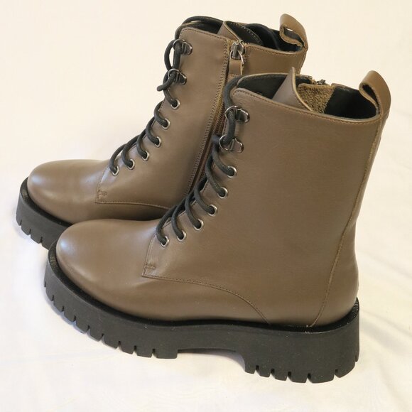 M. GEMI "The Benedetta" Fossil Womans Leather boot Made In Italy (US 7/EU 37.5) - Picture 3 of 8